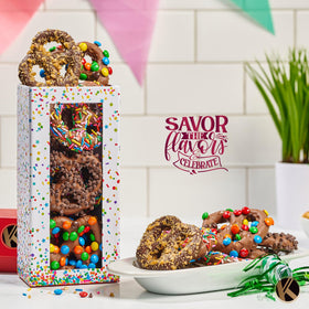 Nut Cravings KREMERY sprinkles topping adds colorful appeal and crunch.