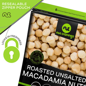 Nut Cravings macadamias for baking and desserts