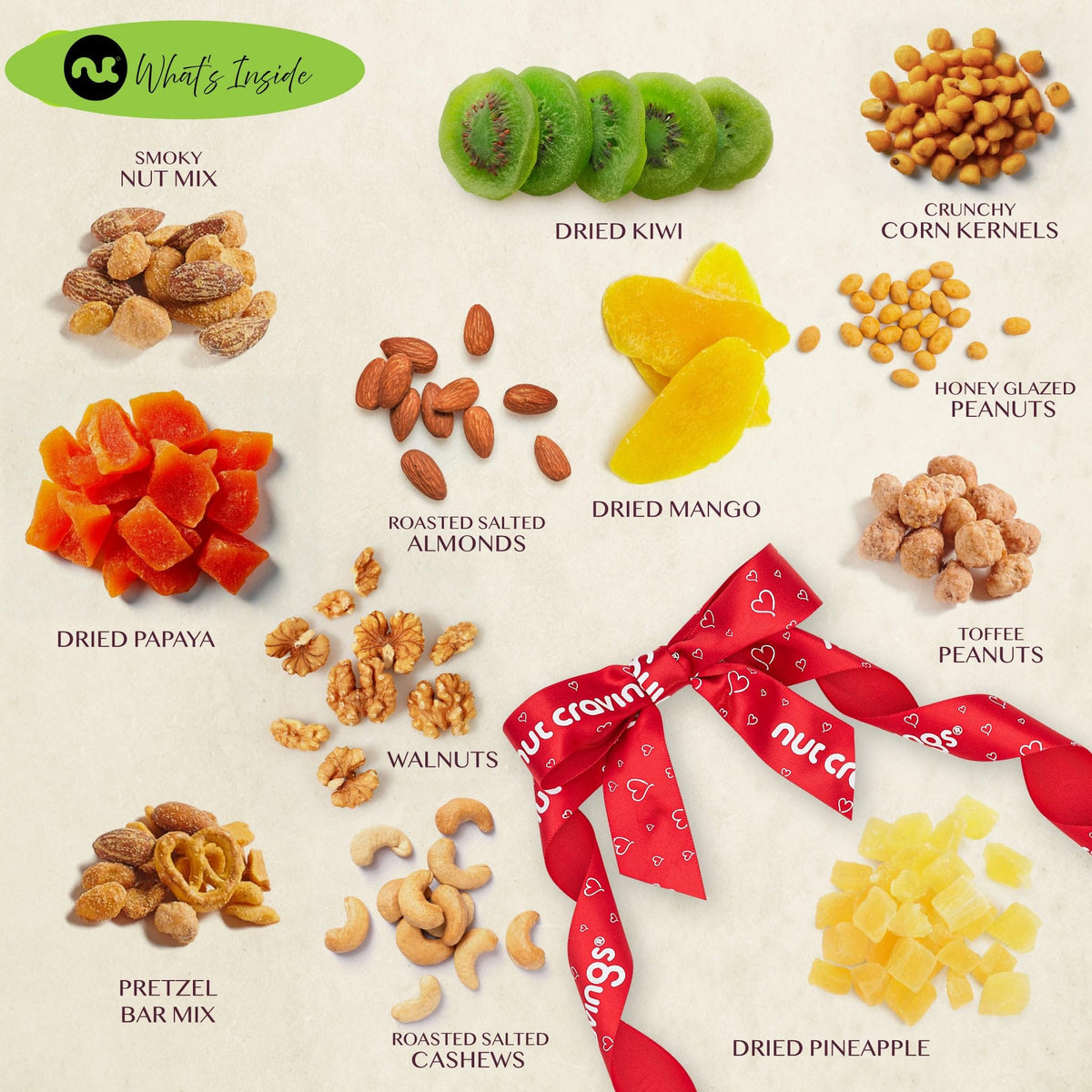 Nut Cravings nutritious-snacks with protein and fiber in a convenient mix