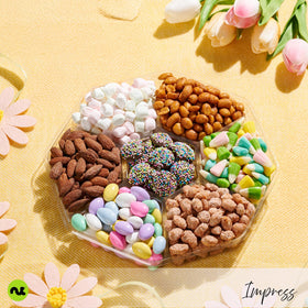Nut Cravings pastel candy corn colorful finish for celebrations
