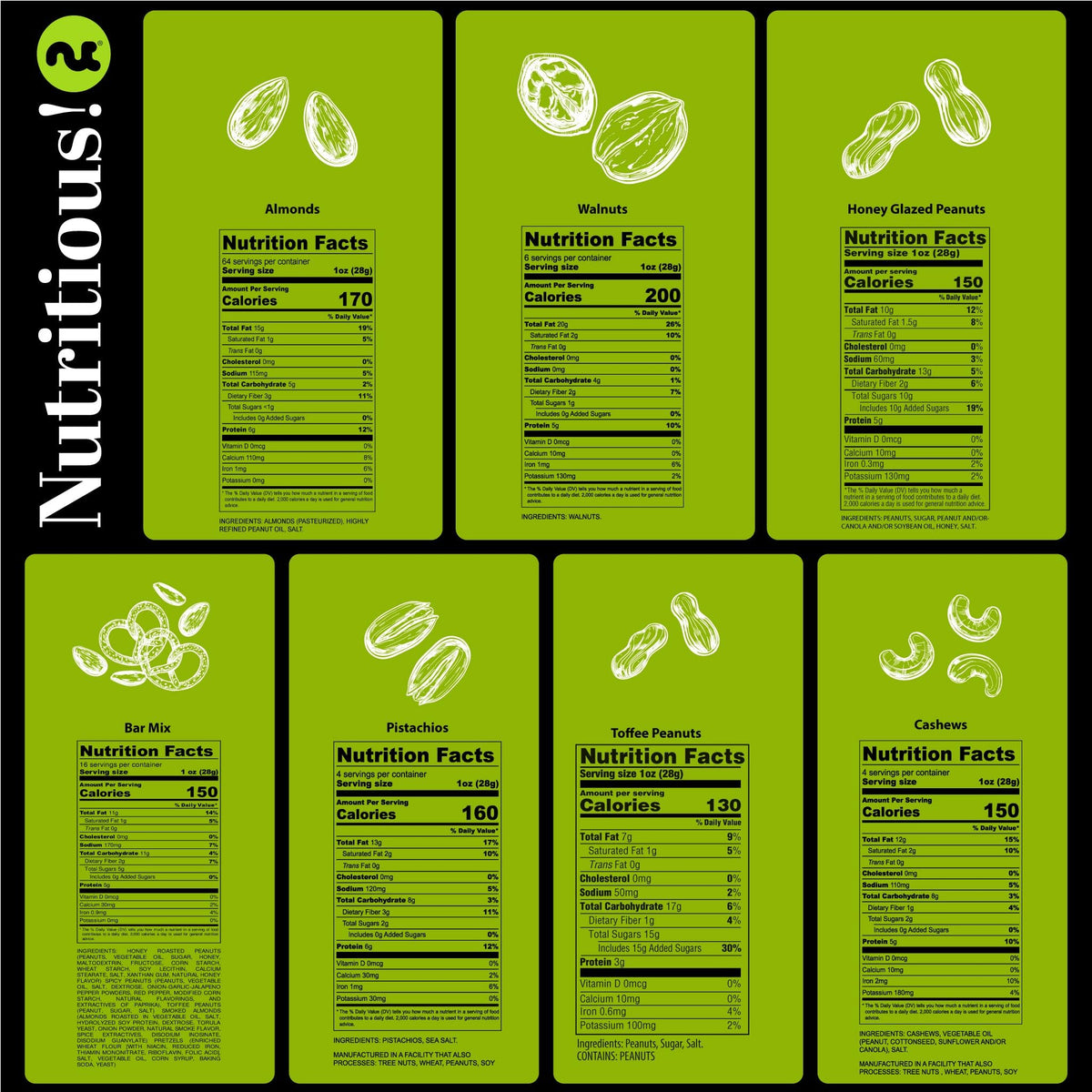 Nut Cravings pistachios, international flavor captured in a gift box