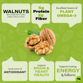 Nut Cravings raw walnuts pieces ready to toss in salads