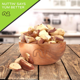 Nut Cravings Brazil nuts on shelf showing freshness