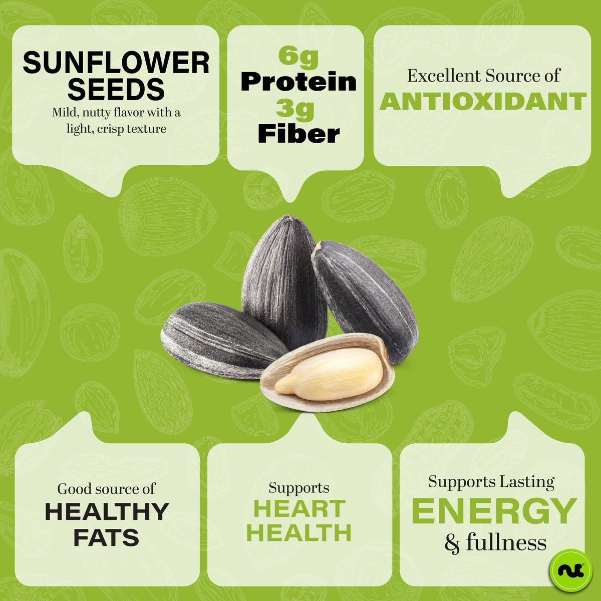 Nut Cravings sunflower-seeds-snack-ready-bulk-bag for on-the-go snacking
