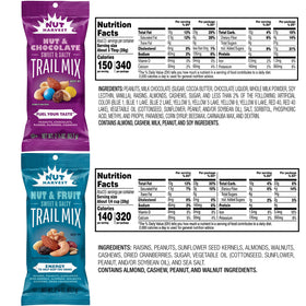 Nut Harvest Resealable Pouch preserves freshness for later snacks