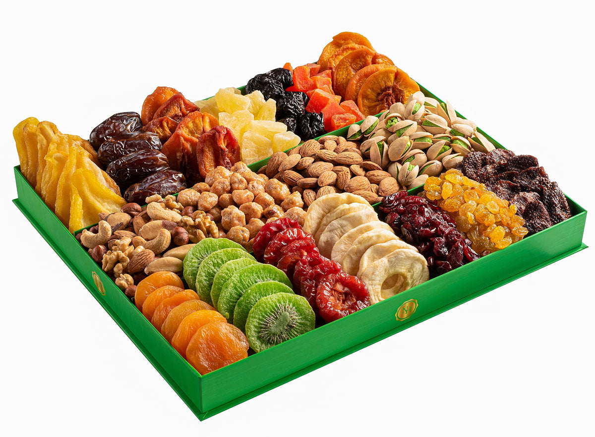 Nut Haven kosher-certified gift label signals quality and care.