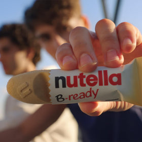 Nutella B-Ready under 120 calories per bar for a lighter snack