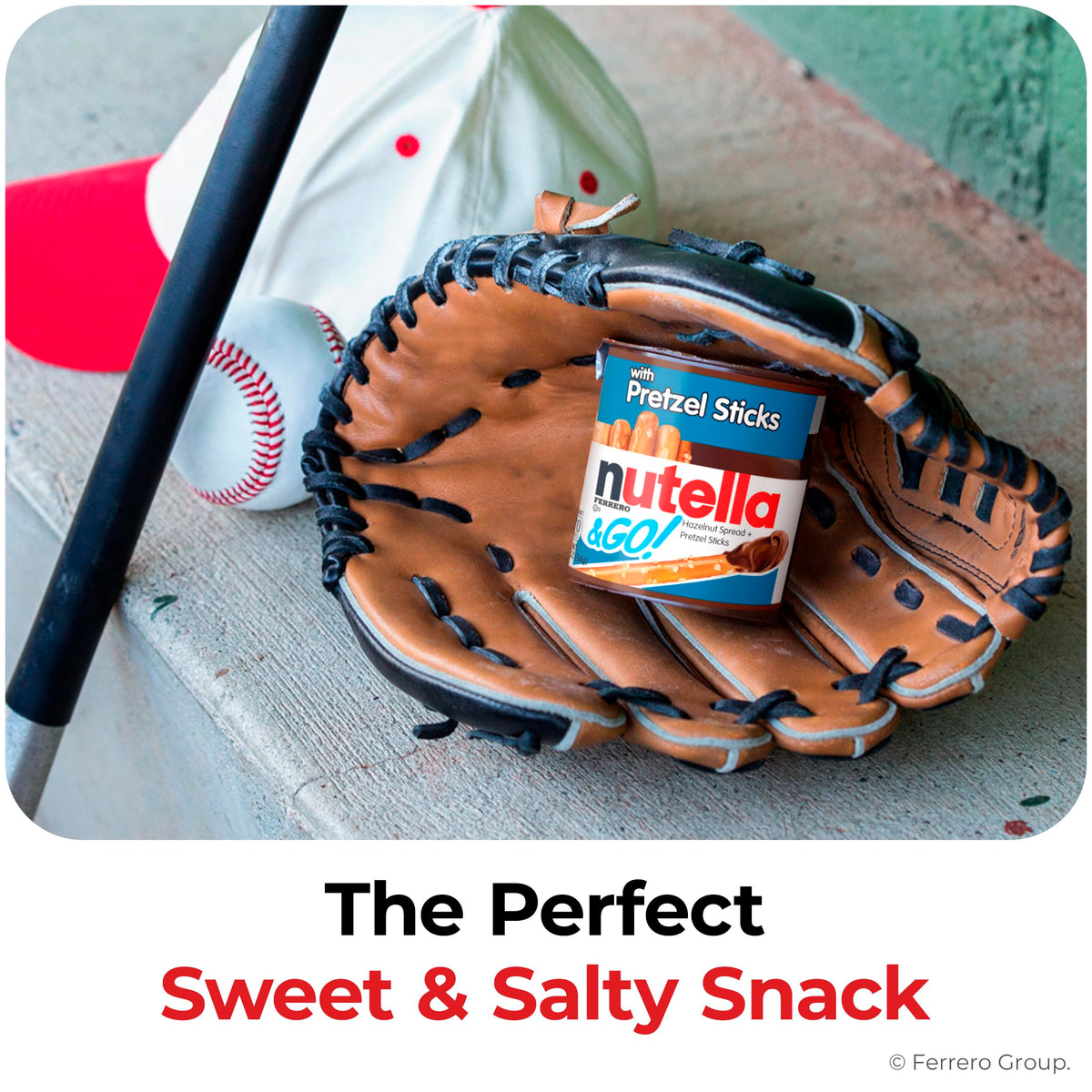 Nutella & GO! on-the-go snack for busy days and quick breaks.