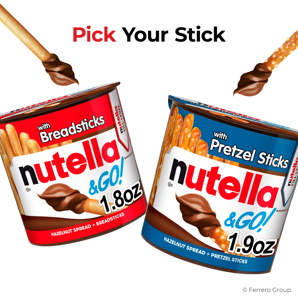 Nutella & GO! road-trip snack pack for travel moments and smiles.