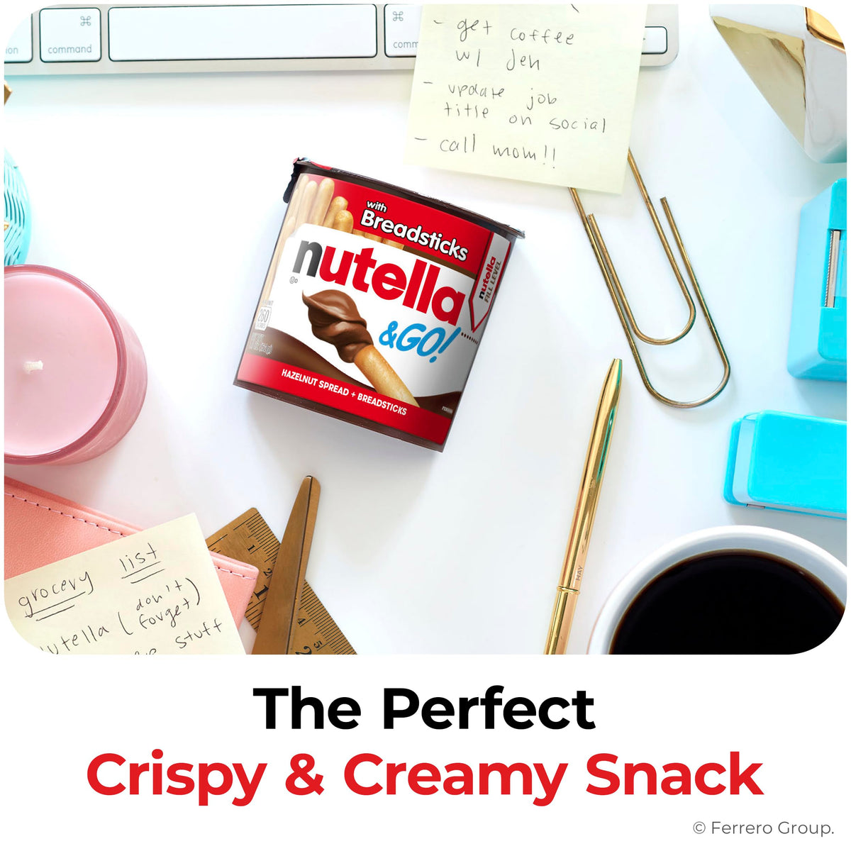 Nutella & GO! snack time ready for busy days.