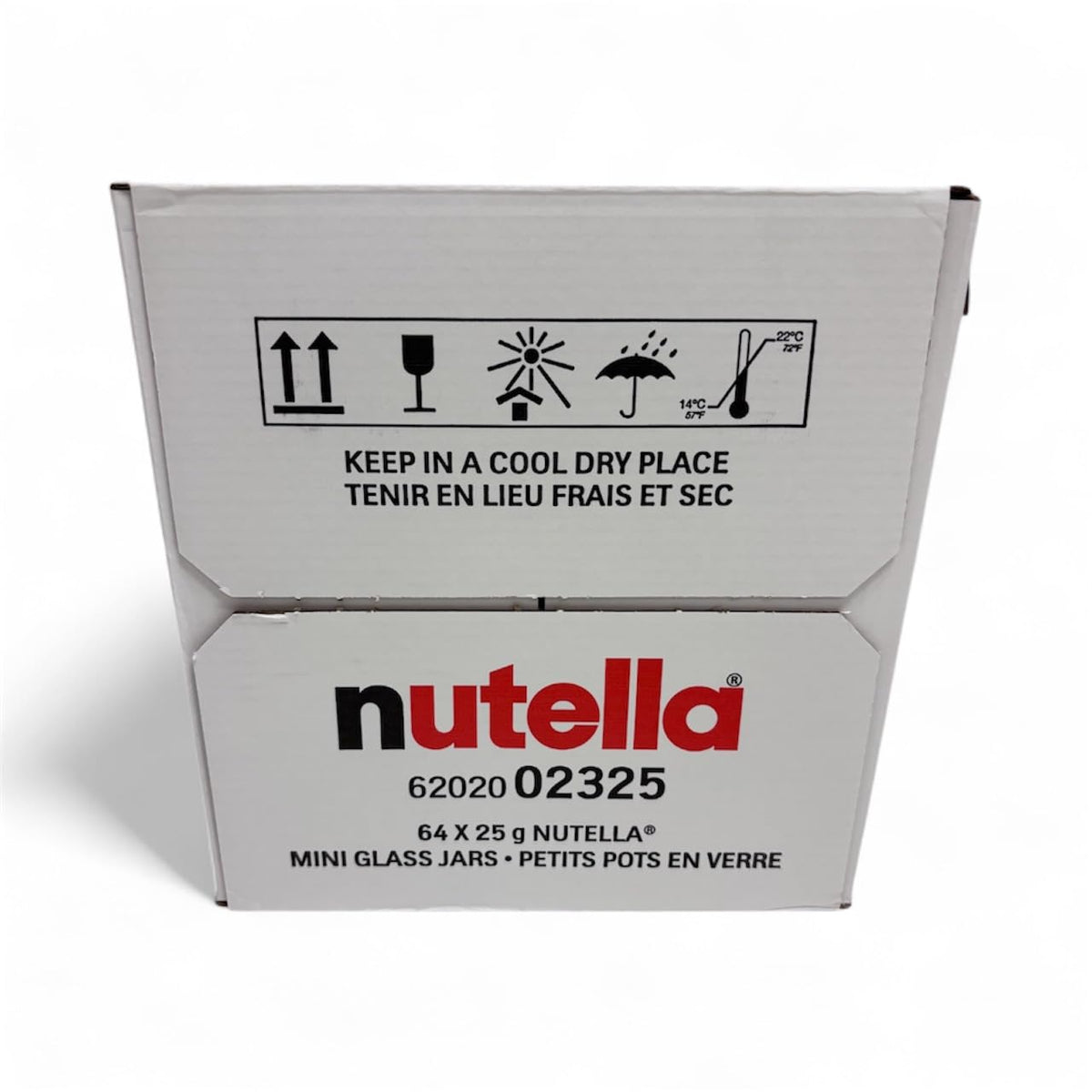 Nutella hazelnut spread packaging as a charming breakfast centerpiece