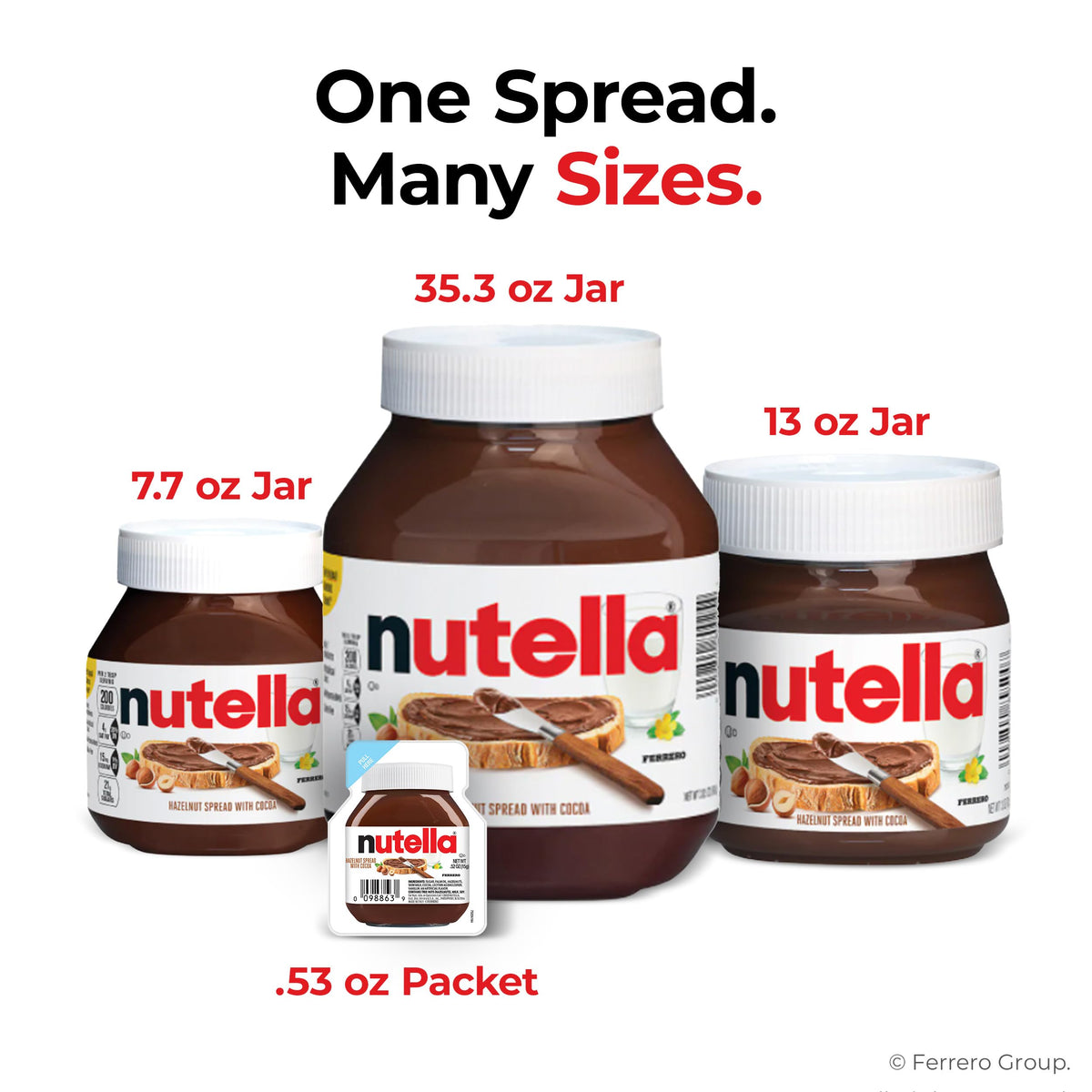 Nutella holiday gift idea, perfect for dessert lovers