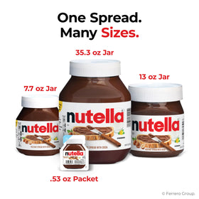 Nutella holiday gift idea, perfect for dessert lovers