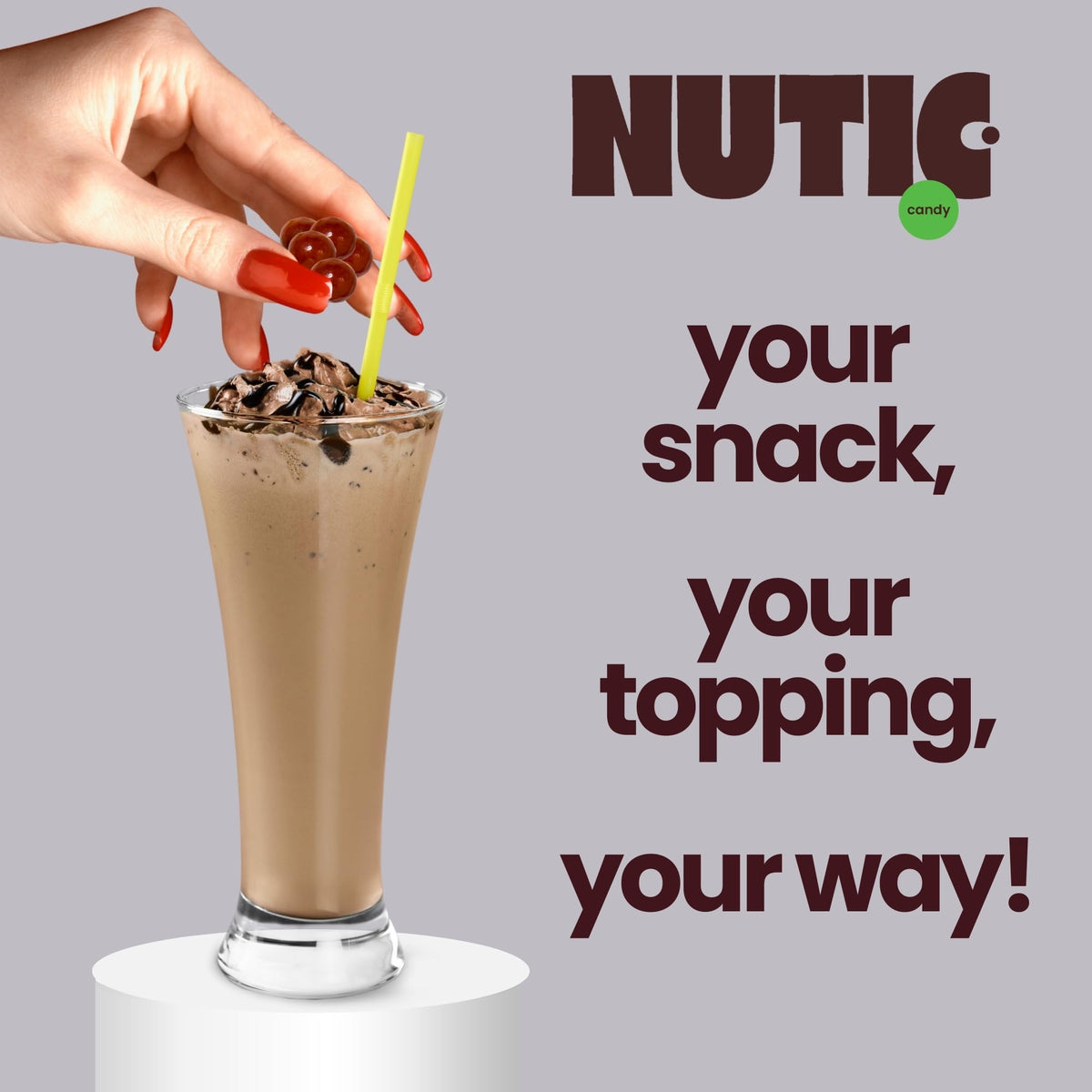Nutic resealable bag preserving freshness and flavor between snacks