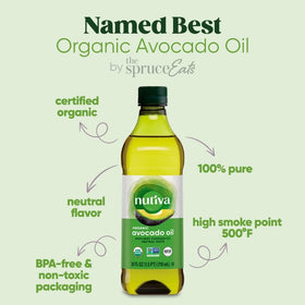 Nutiva avocado oil drizzle on baking vegetables for moist, even results.