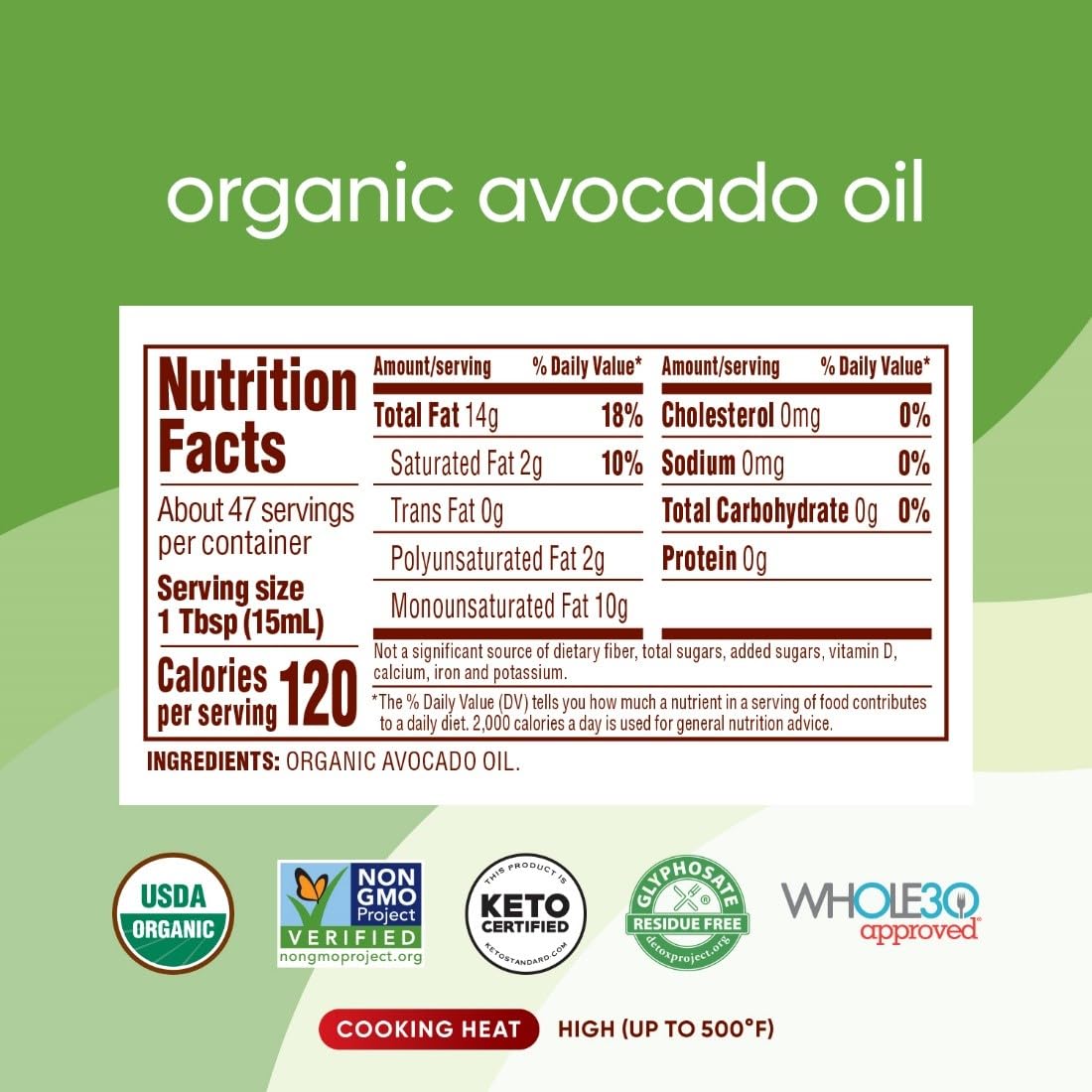 Nutiva avocado oil poured over a fresh salad for dressing.