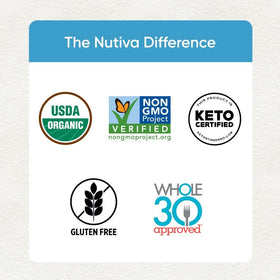 Nutiva Coconut Manna softened, ready to drizzle over oatmeal.