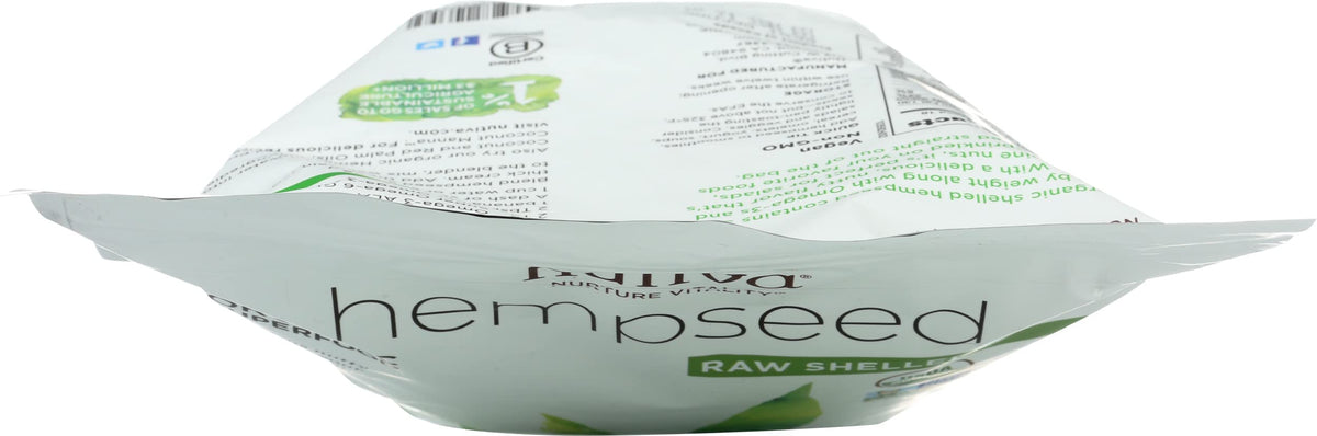 Sprinkle Nutiva hempseed on oats or yogurt for fiber.