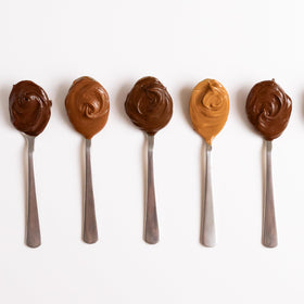 Nutlicious hazelnut butter spread ingredients show premium nuts