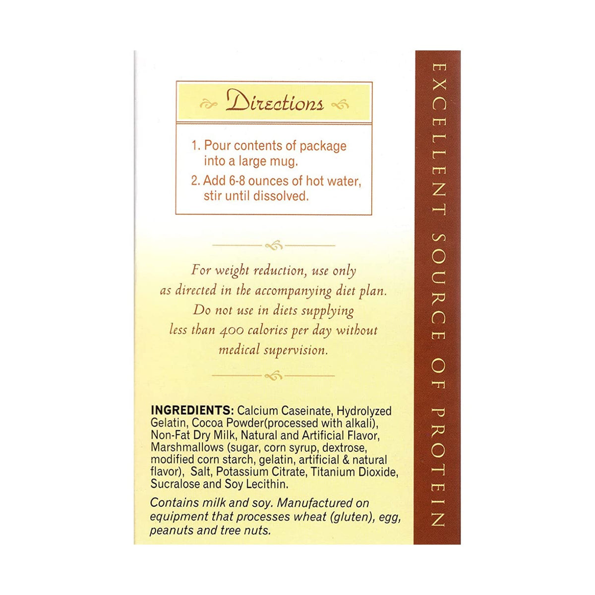 Nutmeg State Nutrition HealthyWise 7-serving box showcases convenient, low-calorie cocoa option.