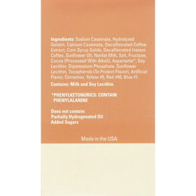 Nutmeg State Nutrition high protein cappuccino packet ready to mix and enjoy.