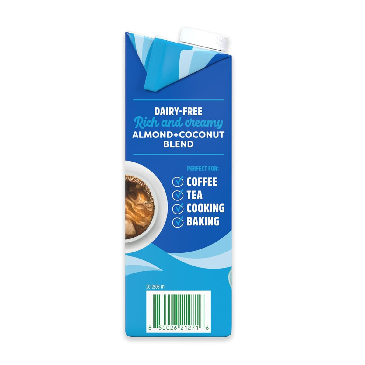 Nutpods Half and Half in a mug highlighting dairy-free coffee creamer option