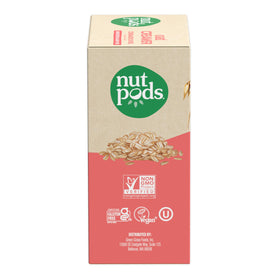 nutpods Oat Cinnamon Swirl splash shows smooth dairy-free creamer in coffee