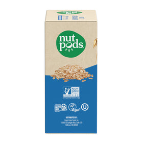 nutpods Oat Unsweetened Pour highlights zero sugar, dairy-free creamer option.
