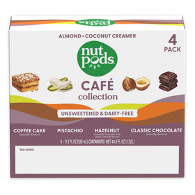 Nutpods Pistachio unsweetened creamer bottle for dairy-free coffee