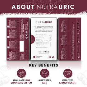 Nutra Tea Nutrauric nettle-leaf tea bag with crisp aroma and urinary support