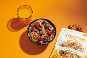 NuTrail Nut Granola on the go snack in compact pack for busy days