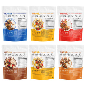 NuTrail Nut Granola serving bowl with crisp clusters ideal with yogurt or milk