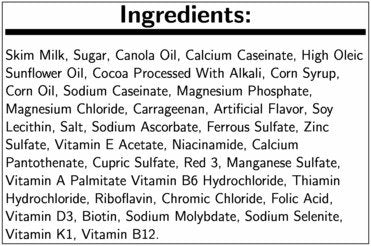 Nutrament Chocolate 12-pack case ready for stocking at home or office