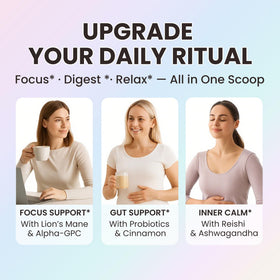 Nutrataste 10-mushroom-complex provides robust nutrition and aroma in your cup