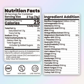 Nutrataste mct-energy delivers smooth, lasting energy for coffee or tea