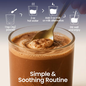 NutraTaste nightly ritual cocoa for calm sleep preparation