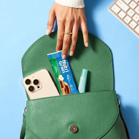 Nutri-Grain Apple Cinnamon bars in lunchbox, easy snack between classes or meetings