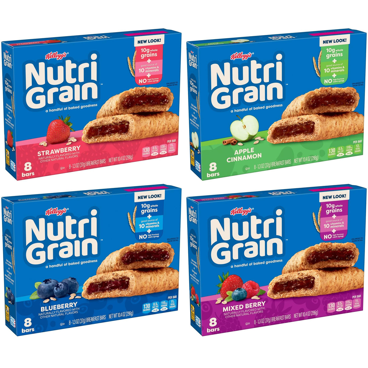 Nutri-Grain boxes and bars, convenient pantry staple.