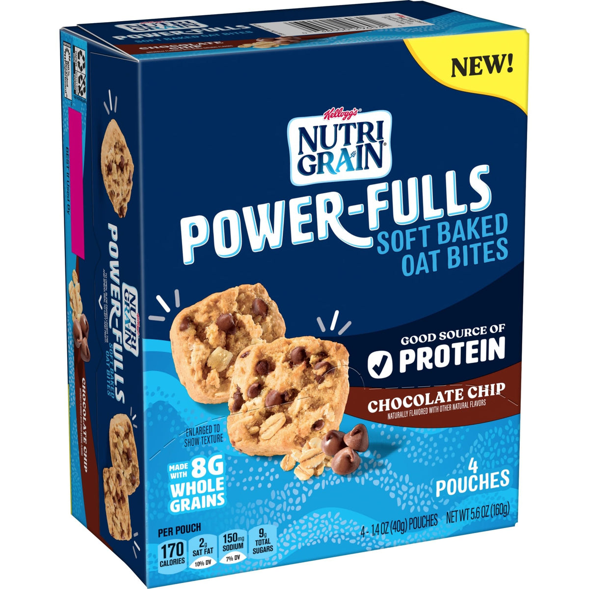 Ready-to-eat bites from Nutri-Grain Power-Fulls for quick snacking