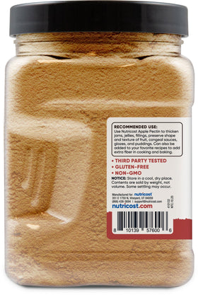 Nutricost apple pectin powder for canning and preserving harvests with reliable gel.