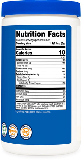 Nutricost Apple Pectin Powder produced in an NSF GMP-certified facility