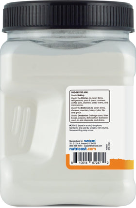 Nutricost Baking Soda 2lbs cleaning sinks, pots and pans.
