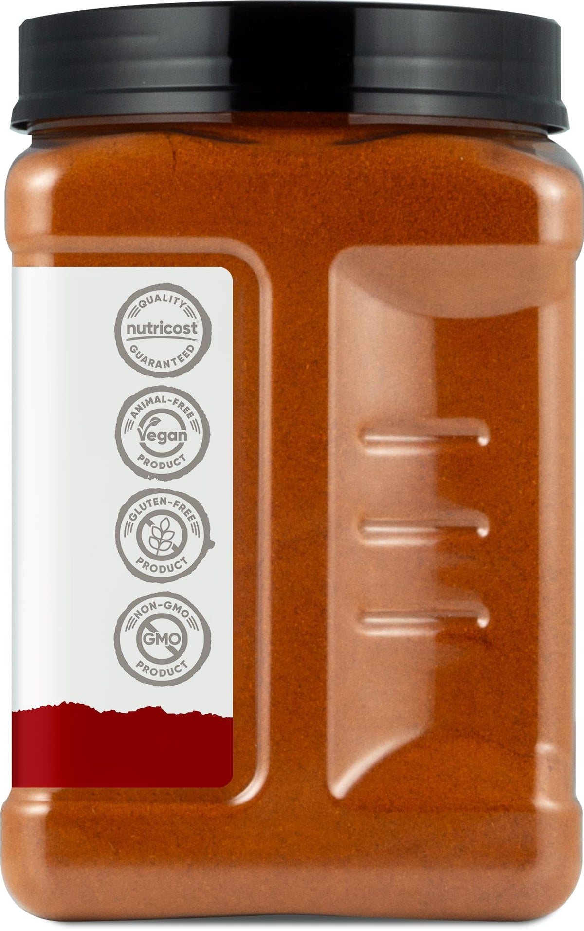 Dish featuring Nutricost cayenne pepper for vibrant color and heat