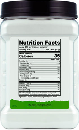 Nutricost tapioca flour blends into desserts and breads for gluten-free recipes
