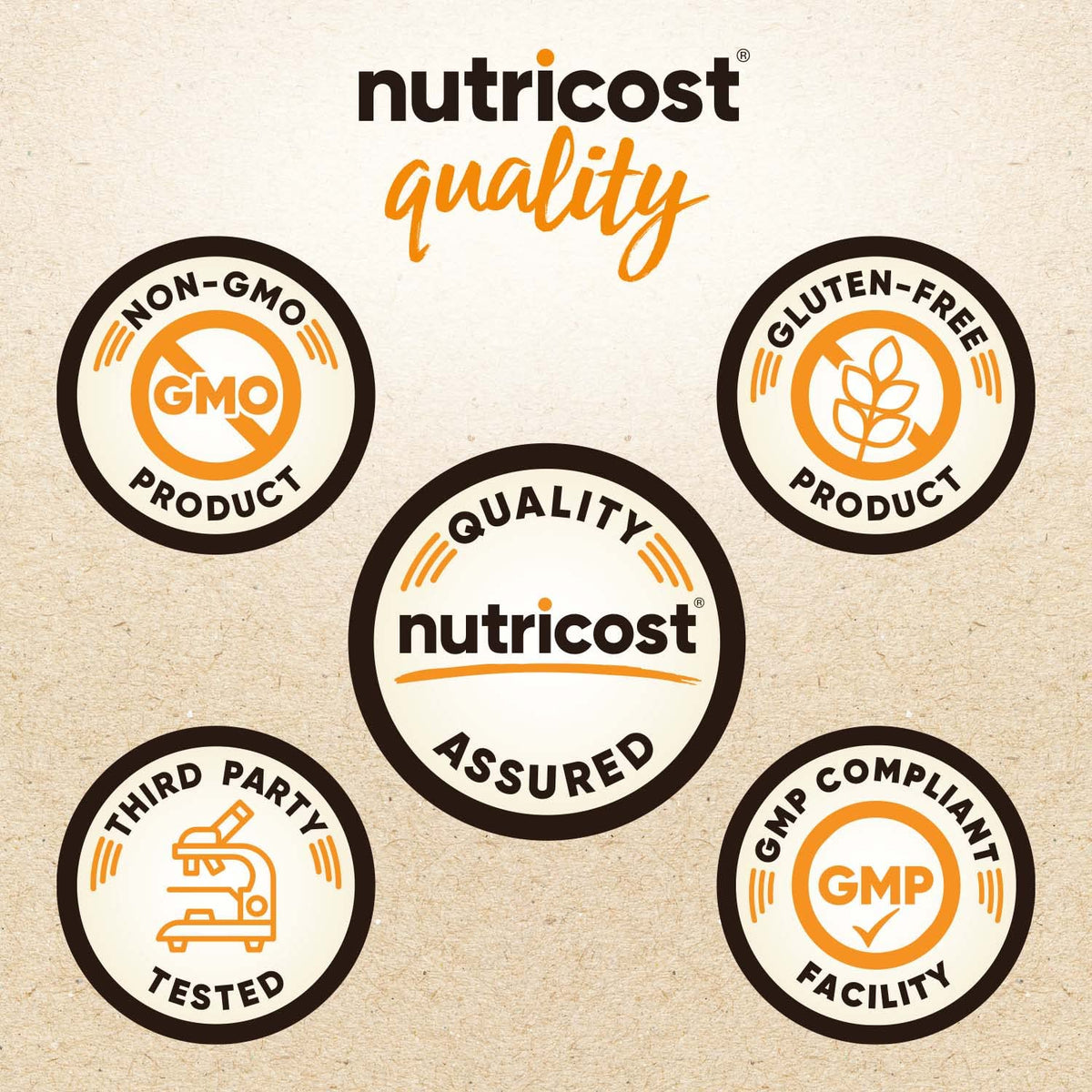 Nutricost tapioca flour in a GMP-certified facility ensuring quality