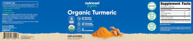 Nutricost Organic Turmeric Root Powder smoothie idea with vibrant color