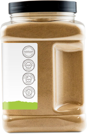 Nutricost Banana flour ingredient note, 100% green bananas used.