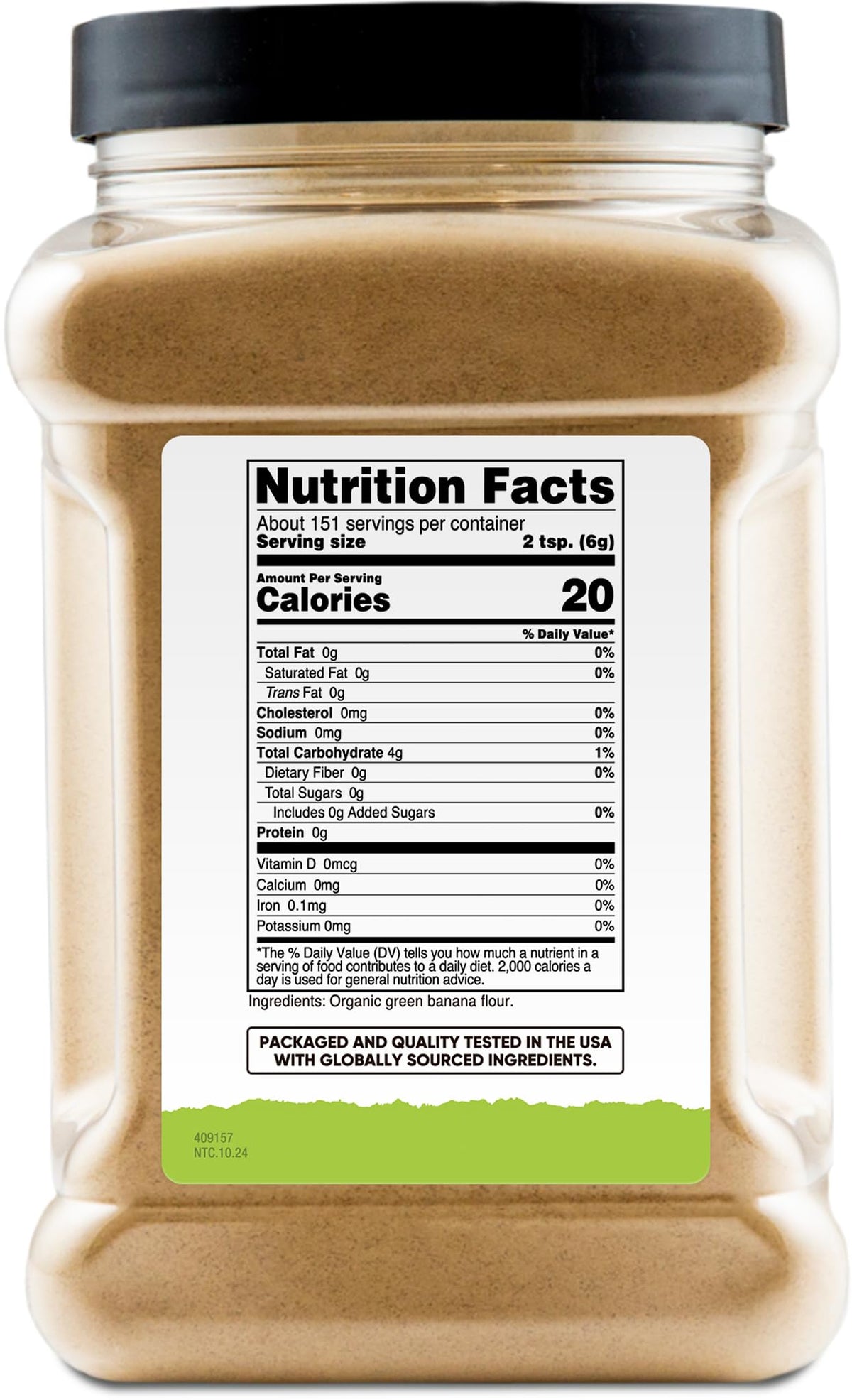 Nutricost facility seal, NSF GMP FDA registered ensuring manufacturing standards.