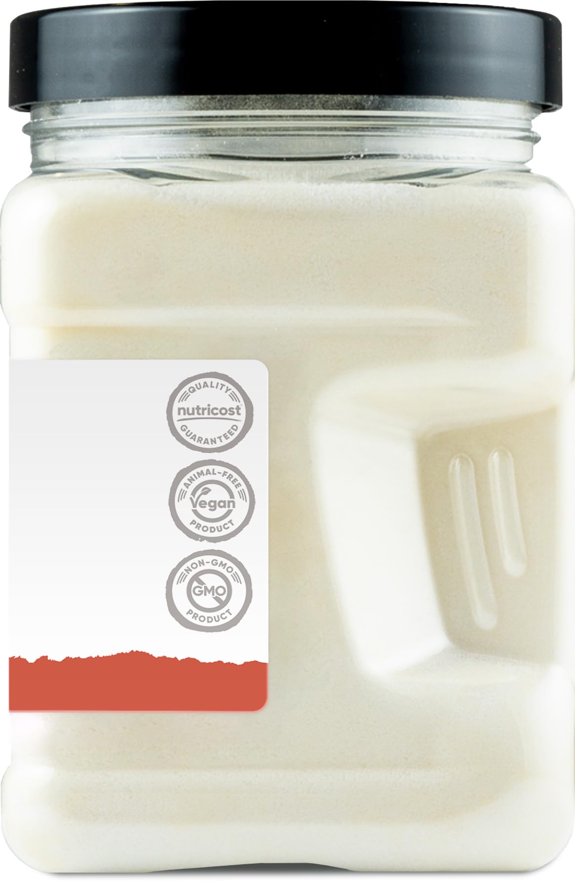 Nutricost Pantry Monk Fruit Allulose label highlights gluten-free and GMO-free ingredients.