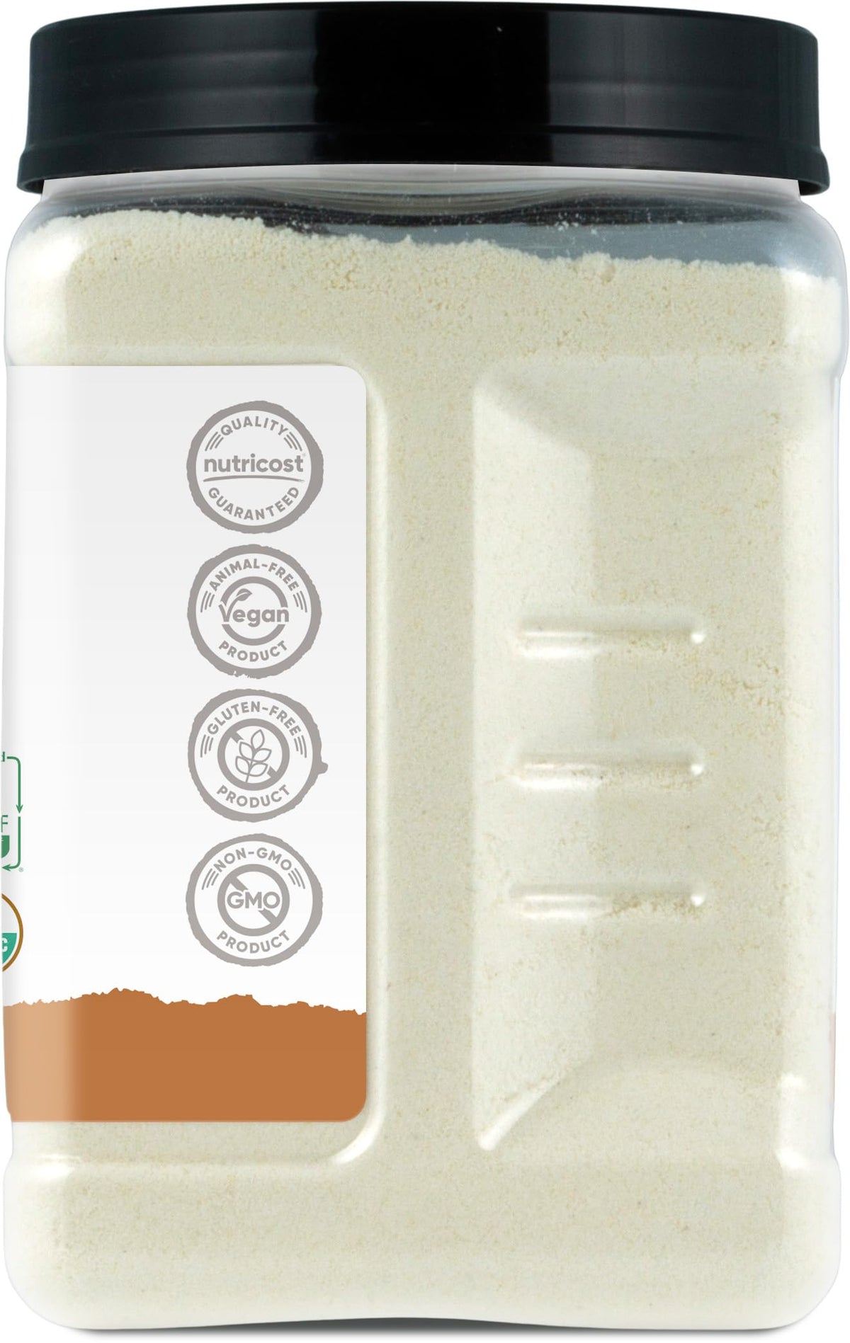 Nutricost Pantry Organic Coconut Flour kitchen scene showing versatile gluten-free cooking.